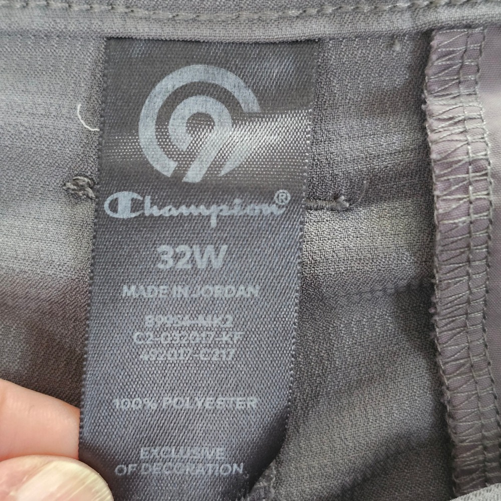 C9 Champion Mens Golf Cargo Shorts Gray Size 32W 041-11-2864 Polyester - Picture 2 of 9